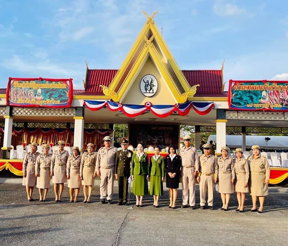 ร่วมพิธีกระทำสัตย์ปฏิญาณตนต่อธงชัยเฉลิมพล เนื่องในวันกองทัพไทย 2566 Thungsong Municipality attended the Royal Thai Armed Forces Day 2023 วันพุธที่ 18 มกราคม 2566 เวลา 14.00 น. ณ ลานอเนกประสงค์ ค่ายเทพ
